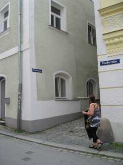 Blick von der Schustergasse in die Klaftergasse